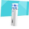 COOLHIYA Portable Facial Steamer Nano Mist Cooler for Skin Hydration Abs Moisturizing Face Sprayer with Non-Slip Grip Handy Hydrating Mister for Daily Skincare White view 2