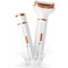 2025 BLIBEE Women's Electric Shaver and Bikini Trimmer, Electric Razor for Women, 2-in-1 Painless Hair Remover for Face Legs Underarms & Bikini Area, Waterproof for Wet and Dry Use, USB Rechargeable view 1