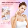 2025 BLIBEE Women's Electric Shaver and Bikini Trimmer, Electric Razor for Women, 2-in-1 Painless Hair Remover for Face Legs Underarms & Bikini Area, Waterproof for Wet and Dry Use, USB Rechargeable view 4