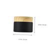 COOLHIYA 4Pcs Small Glass Cosmetic Jars for Travel Creams and Lotions Wide-mouth Glass Containers for Easy Filling and Dispensing Portable Makeup Storage for Everyday Use view 3