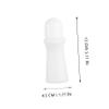 ETHZZLE 8 Pack 75ml White PE Roll on Bottles for Oils and Perfume view 2