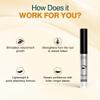 Nourish Mantra Eyelash Growth Serum | Eyelash Enhancing Serum for Longer, Thicker, and Fuller Lashes | Infused with Tetrapeptide, Pentapeptide, Gotu Kola, and Aloe Vera | Suits All Skin Types | 3 ml view 4
