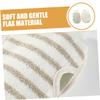 COOLHIYA 2pcs Dual-sided Exfoliating Bath Gloves Lightweight Skin Scrubbing Mitts for Deep Cleansing Back and Full-Body Comfortable Fabric for Home and Travel Use view 3