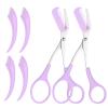 2PCS Eyebrow Scissors with Comb, Stainless Steel Professional Eyebrows Trimmer, Hair Removal Eyebrow Scissors, Eye Brow Shaping Tool for Men and Women view 1