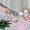 6 Pcs Silicone Wax Applicator Non-stick Waxing Applicator Hair Removal Sticks Applicators Spatula Beauty Cosmetics Waxing Applicators Reusable Hard Wax Scraper for Home Salon Body Use view 3