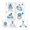 The shaving head HQ3 accessory blade mesh. Compatible with Philips. Electric Shaver HQ30, HQ40, HQ46, HQ130, HQ912, HQ481 view 2