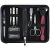 3 Swords Germany Men's Travel Set  Nail Scissors, Razor and much more in Compact Case, Ideal for Travel and Grooming On the Go view 1