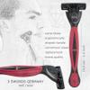 3 Swords Germany Men's Travel Set  Nail Scissors, Razor and much more in Compact Case, Ideal for Travel and Grooming On the Go view 2