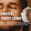 GENTS Mens Traditional Wet Shaving Kit - 3 Piece Stainless Steel Set with Steel Bowl, Natural Shave Soap & Synthetic Brush - Perfect Grooming Gift view 3