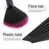 10 PCS/SET Spiral Design Plastic Handle Beauty Makeup Brushes Cosmetic Foundation Powder Blush Make Up Brush Tool view 4