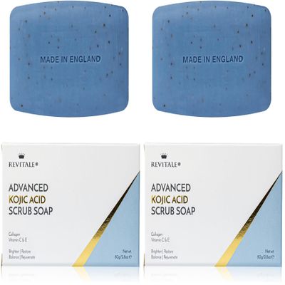 Revitale Advanced Kojic Acid Brightening Scrub Treatment (Pack of 2)
