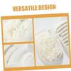 ETHZZLE 2pcs Flax Bath Exfoliating Gloves Soft Dead Skin Remover Shower Mitts for Deep Back Cleansing Compact Lightweight Body Scrubber for Home and Travel Use view 4