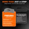 PNEUMA Vegan Collagen Strips - Overnight Skin Nourishment & Hydration Patches - Pain Free Removal, Hypoallergenic, Latex Free, Gentle Adhesive, Vitamin E Infused, 30 Count view 2
