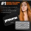 PNEUMA Vegan Collagen Strips - Overnight Skin Nourishment & Hydration Patches - Pain Free Removal, Hypoallergenic, Latex Free, Gentle Adhesive, Vitamin E Infused, 30 Count view 3