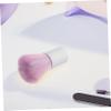 ETHZZLE Nail Dusting Brush with Soft Faux Bristles Short Handle Nail Cleaner Brush Multipurpose Manicure Tool for Painting Drawing view 4