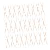 COOLHIYA 1200pcs Wooden Cotton Swabs Double-ended Pointed Tips for Nails Makeup and Eyebrow Tattoo Precision Cleaning Applicator Sticks Disposable for Beauty Salon and Home Use view 1
