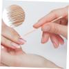 COOLHIYA 1200pcs Wooden Cotton Swabs Double-ended Pointed Tips for Nails Makeup and Eyebrow Tattoo Precision Cleaning Applicator Sticks Disposable for Beauty Salon and Home Use view 3