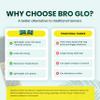 Bro Glo Self Tanner for The Boys - Quick Application Foam Mousse - Easy Sunless Tan For Your Face - Oil Free Water Based for Faster Skin Drying view 4