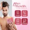 BLEST PROFESSIONAL HAIR CARE MASK for Dry, Damaged, or Frizzy Hair  Deep Hair Mask for Strength, Shine, and Smoothness  Vegan Hair Treatment 500 ml (Argan Oil & Biotin Hair Mask) view 3