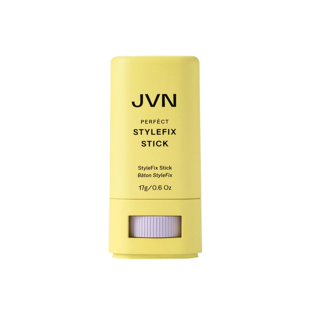 JVN StyleFix Hair Wax Styling Stick, 0.6 Oz, Controls Frizz, Tames Flyaways & Baby Hairs for All Day Hold for Women and Men, Perfect for On the Go, Silicone Free