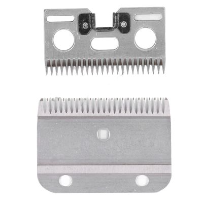 24 Teeth Hardness Carbide Clipper, Horse Hair Clipper Replacement, Animal Trimmer Shears Blades for Horse Cow Goat Sheep, Farm Shearing Blades
