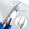 Precise Ingrown Toenail Trimmer Stainless Steel Spring Loaded Tool for Professional Nails Care Dead Skin Removal Home Pedicure Nipper Set view 3