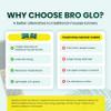 Bro Glo Self Tanner for The Boys - Quick Application Foam Mousse Easy Sunless Tan For Face and Body Oil Free Water Based Faster Skin Drying Natural Sun Kissed Bronze Color Perfect Men - 6.76 FL oz view 4