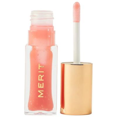 Shade Slick Hydrating Tinted Lip Oil, Hydrating & Nourishing, Non-Sticky, Lightweight, Long-Lasting, Plumping, Healthy-Looking Shine, Travel-Friendly - Color: Jete - (sheer natural)