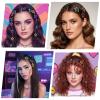 100pcs Star Clips Hair Snap Star Barrettes 20 Candy Colors Y2k Hair Clips, Dopamine Mixed Color Cute Five-Stars Clip for Crushing Hairs Fringe Side view 3