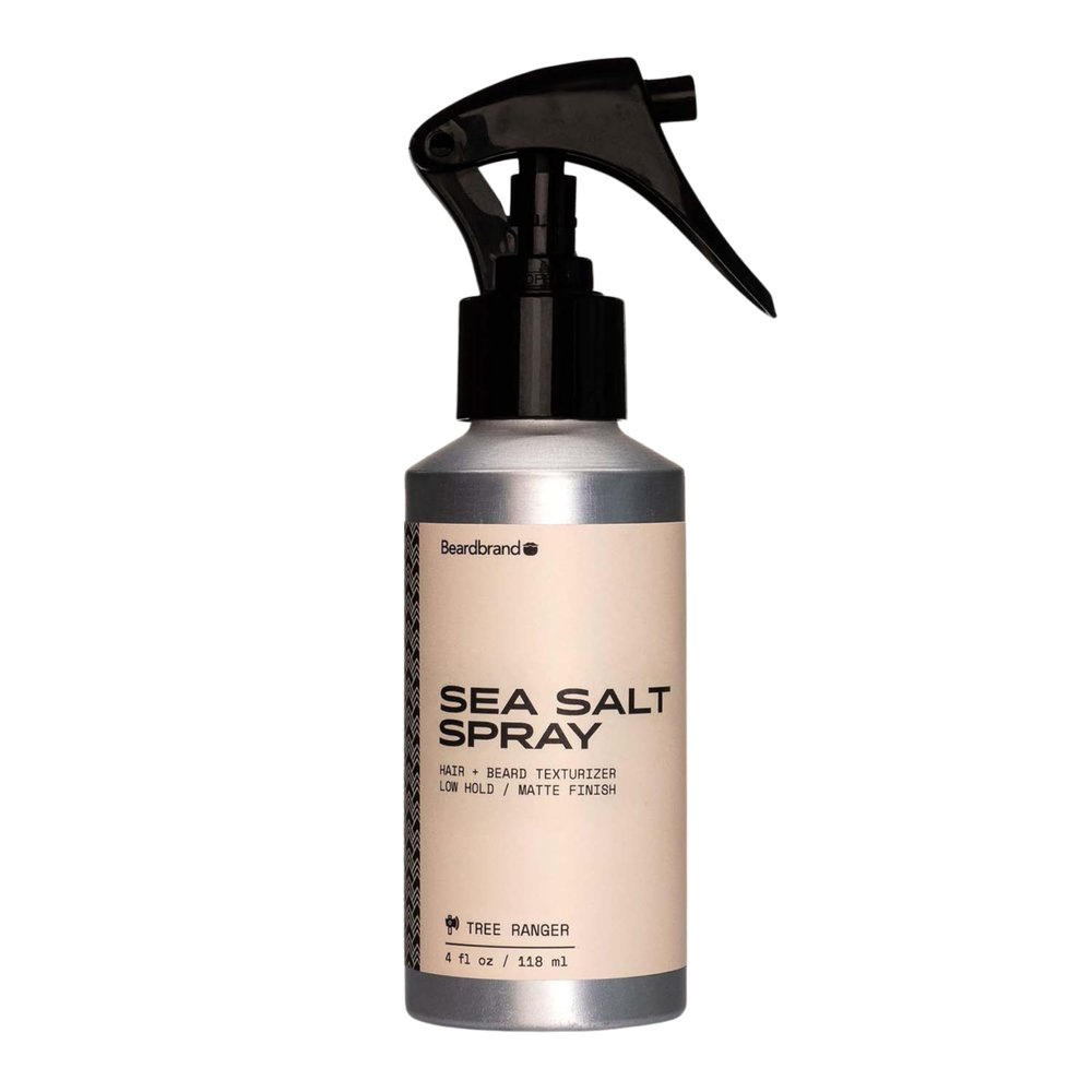 Beardbrand Sea Salt Spray for Men Texturizing Hair Mist with Tree Ranger Scent | Adds Volume & Natural Matte Finish | Beach Waves, Lightweight Hold 3.4 oz