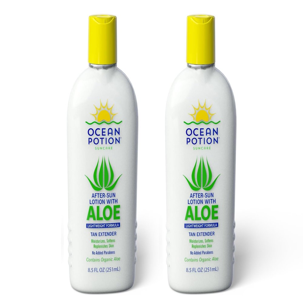 Ocean Potion Moisturizing After Sun Lotion 8.5oz (Pack of 2)
