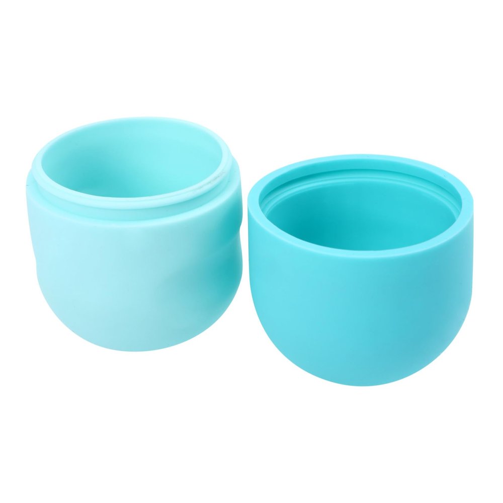 COOLHIYA Silicone Ice Massage Roller for Face and Eyes Reusable Handheld Skin Care Massager Tool for Facial De-swelling Cooling and Relaxing Multifunctional Blue Facial Beauty Instrument