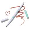 DEARMAY 2IN1 Plumpy Lip Liner P03 Soft Peach 0.36g Contains Coconut Oil For Non Drying Matte Finish, 2in1 For Lip Liner And Shading, Easy To Draw 3mm Slim Lip Pencil, Korean Makeup view 1