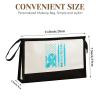 I Wear Teal For My Best Friend Cosmetic Bags For Travel view 2