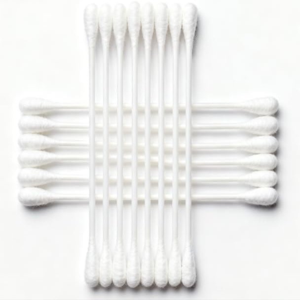 Cotton Swabs Soft Tips for Cleaning & Care