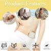 LPZNUYVC 50PCS Castor Oil Patches for Belly Button, Disposable Highly Absorbent Organic Cotton Self-Adhesive Castor Oil Pack Wrap, Anti-Seepage Design, No Wash & Breathable view 2