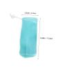 COOLHIYA 8pcs Thickened Mesh Soap Bags with Hanging Design for Facial Cleansers and Handmade Soaps Foaming Net for Rich Lather Space-saving Storage Pouch in Multi-color view 2