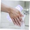 COOLHIYA 8pcs Thickened Mesh Soap Bags with Hanging Design for Facial Cleansers and Handmade Soaps Foaming Net for Rich Lather Space-saving Storage Pouch in Multi-color view 4