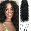 100% Human Hair Knotless Pre-Separated Crochet Hair Extensions Feather Hair Water Wave Feather Line Hair Extensions Natural Color 22inch 200strands 240g view 4