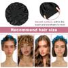 HU ZJKD Silk Bonnet for Men Women Hair Bonnet for Sleeping,High Elasticity Wide Soft Band Sleep Cap for Curly Hair Braids (Khaki) view 2