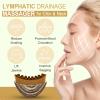 2Pcs Face Brush for Lymphatic Drainage - Lymphatic Contour Face Brush - Dry brush for fa ce For Chin & Jawline Sculpting - Contour br ush Body bru sh lym phatic Drainage Tool With Storage Box view 2