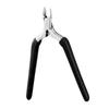 COOLHIYA Professional Nail Cuticle Trimmer Scissors Black Dead Skin Barb Remover Pedicure Tool with Anti-slip Handle for Precise Manicure and Easy Nail Care at Home Travel view 1