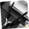 COOLHIYA Professional Nail Cuticle Trimmer Scissors Black Dead Skin Barb Remover Pedicure Tool with Anti-slip Handle for Precise Manicure and Easy Nail Care at Home Travel view 3