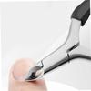COOLHIYA Professional Nail Cuticle Trimmer Scissors Black Dead Skin Barb Remover Pedicure Tool with Anti-slip Handle for Precise Manicure and Easy Nail Care at Home Travel view 4