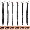 6 Pack Waterproof Eyeliner Pencils for Women, Smudge Proof Long Lasting Retractable Gel Eyeliner Set for Precise Definition, Easy Application, Cruelty Free view 1