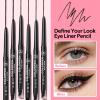 6 Pack Waterproof Eyeliner Pencils for Women, Smudge Proof Long Lasting Retractable Gel Eyeliner Set for Precise Definition, Easy Application, Cruelty Free view 4