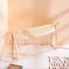2 Boho Makeup Bag,Straw Clear Bag,Cosmetic Sunscreen Bags,Sun Block Bags,Waterproof Portable Toiletry Bags,Women Gift (Beige) view 2