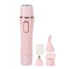 UMDHAIYI Electric Shaver, for Women, 4 in 1 Multifunctional, Epilator, Eyebrow Trimmer, Nose Hair Remover, Portable, USB Charging, Pink view 4