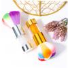 ETHZZLE Nail Art Dust Brush with Soft Bristles for Gentle Fingernail Cleaning Convenient Manicure Accessory with Rhinestone Handle Suitable for Professional and Home Use view 2
