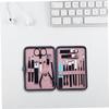 COOLHIYA Manicure Kit Professional Nail Clippers Scissors File Trimmer Portable Nail Care Tools for Grooming and Pedicure at Home Travel view 4